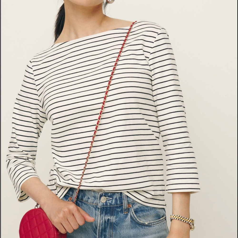 Reformation Audrey slim tee